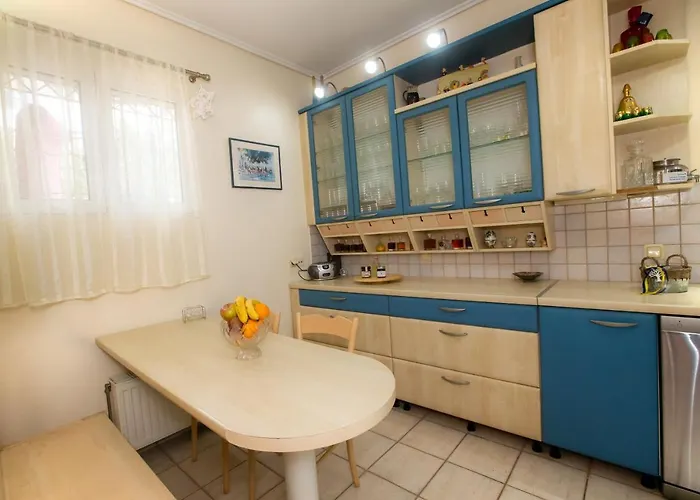 度假居 Villa Aloelia - 3Bd,Garden & Bbq Near Corfu Town *